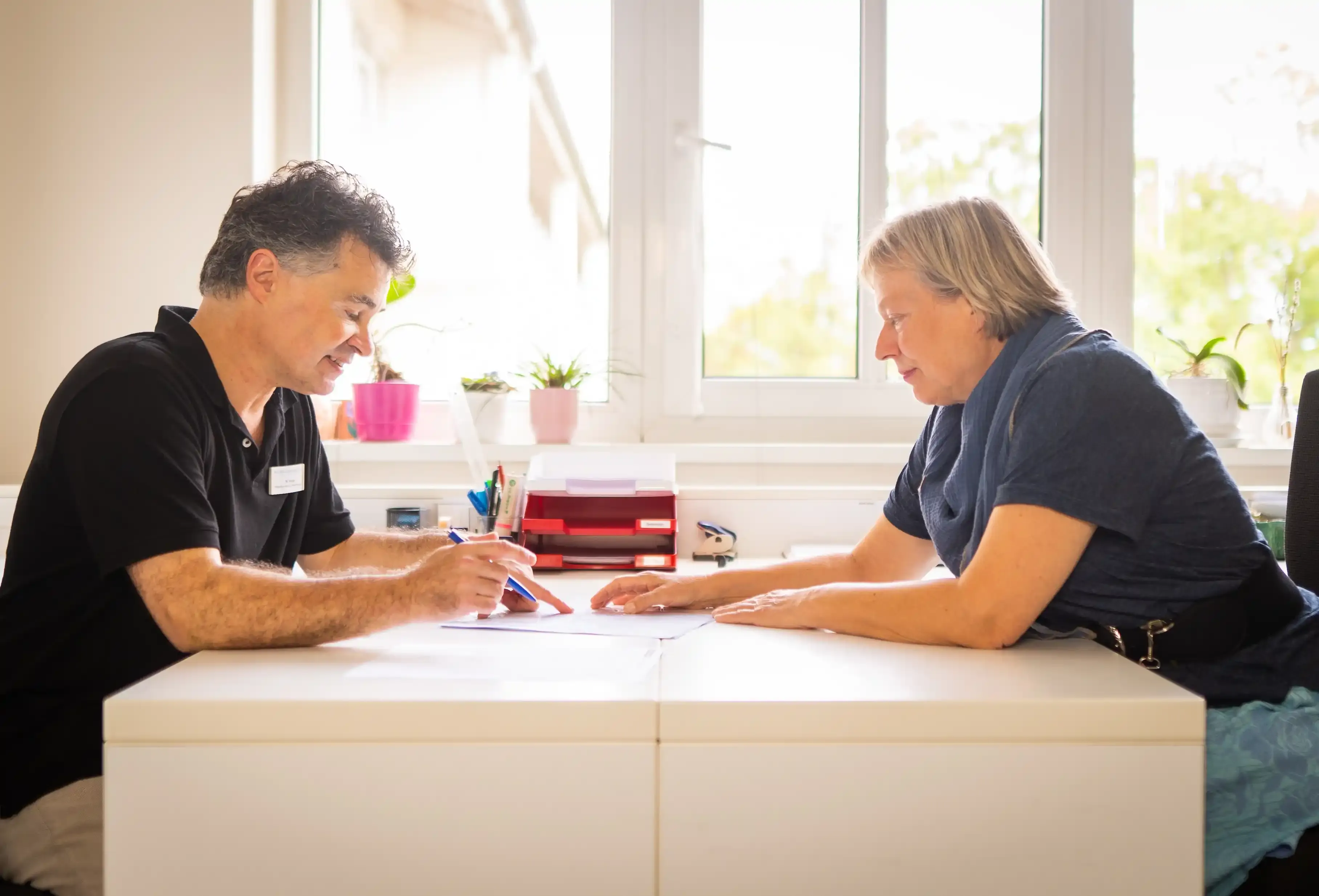 Vorgespräch Beispielfoto